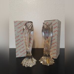 Elegant Crystal Glass Vases